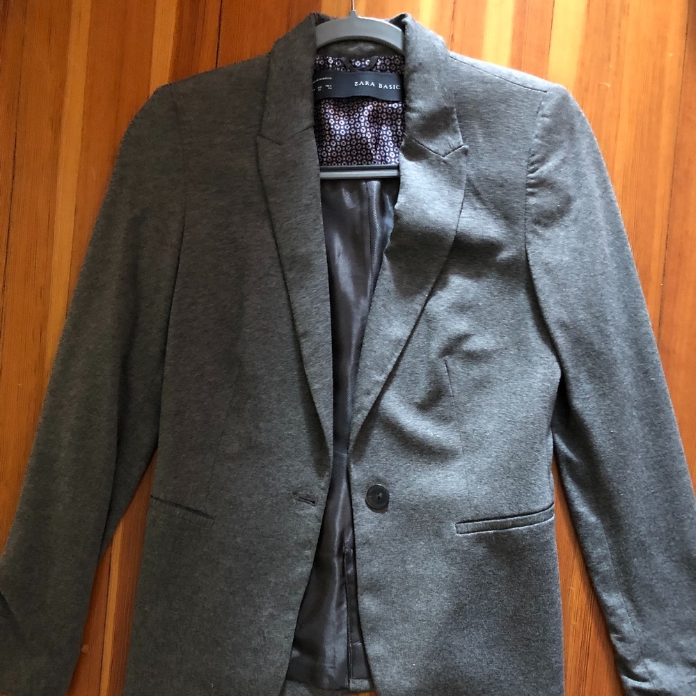 Women's Grey Zara Blazer